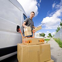 UB8 Moving Van with Man