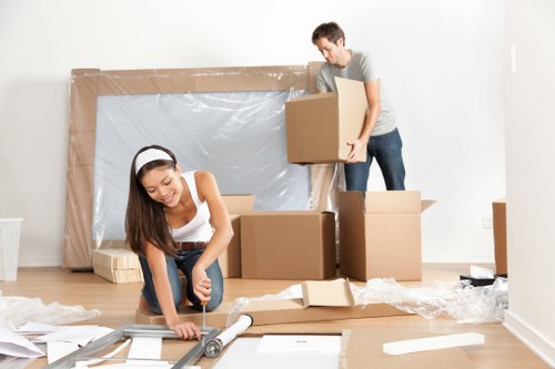 Professional packing help for a Cowley home move