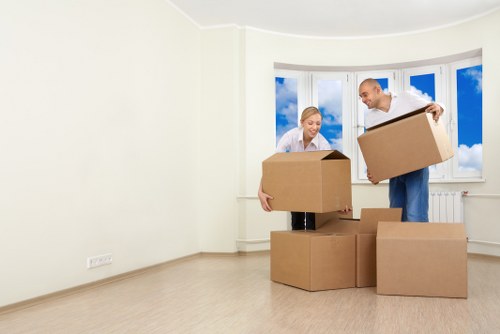 Careful boxing and labelling during a local relocation