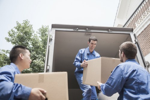 Careful packing and loading for a Cowley house move