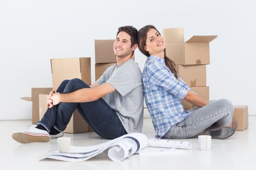 Office relocation items prepared for transport in Cowley