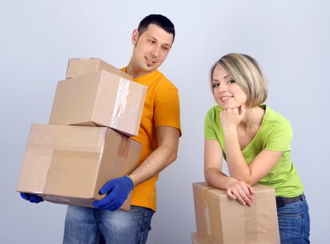Furniture and mixed items ready for transport