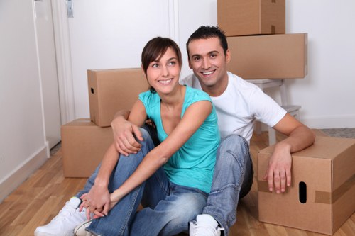 Man with van removal service in Cowley for local home and flat moves