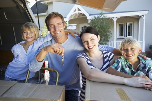 Unpacking boxes in a new Cowley property