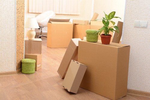 Commercial moving van service for Cowley offices and shops